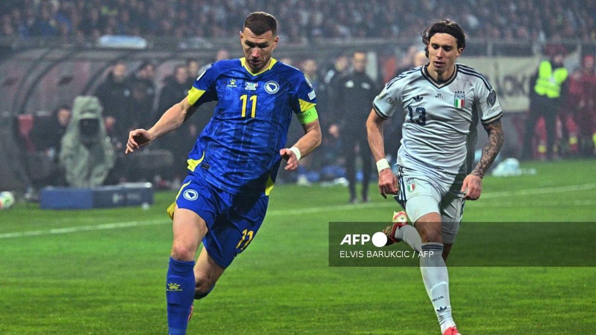 Bosnia eliminó a Italia y clasificó al Mundial