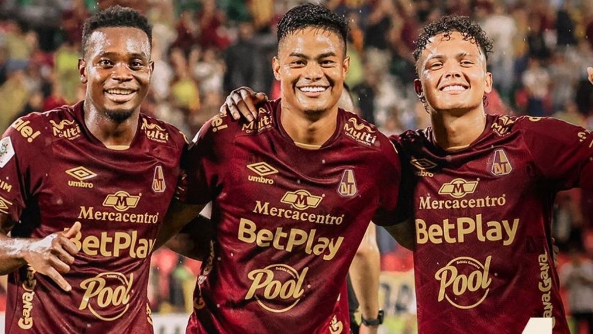 Chino Sandoval, delantero del Tolima.