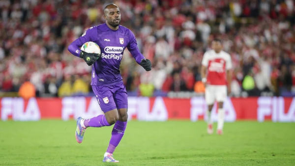 Malas noticias en Santa Fe: Mosquera Marmolejo se lesionó a minutos del cruce vs. Llaneros