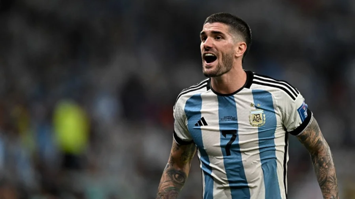 De Paul con Argentina.