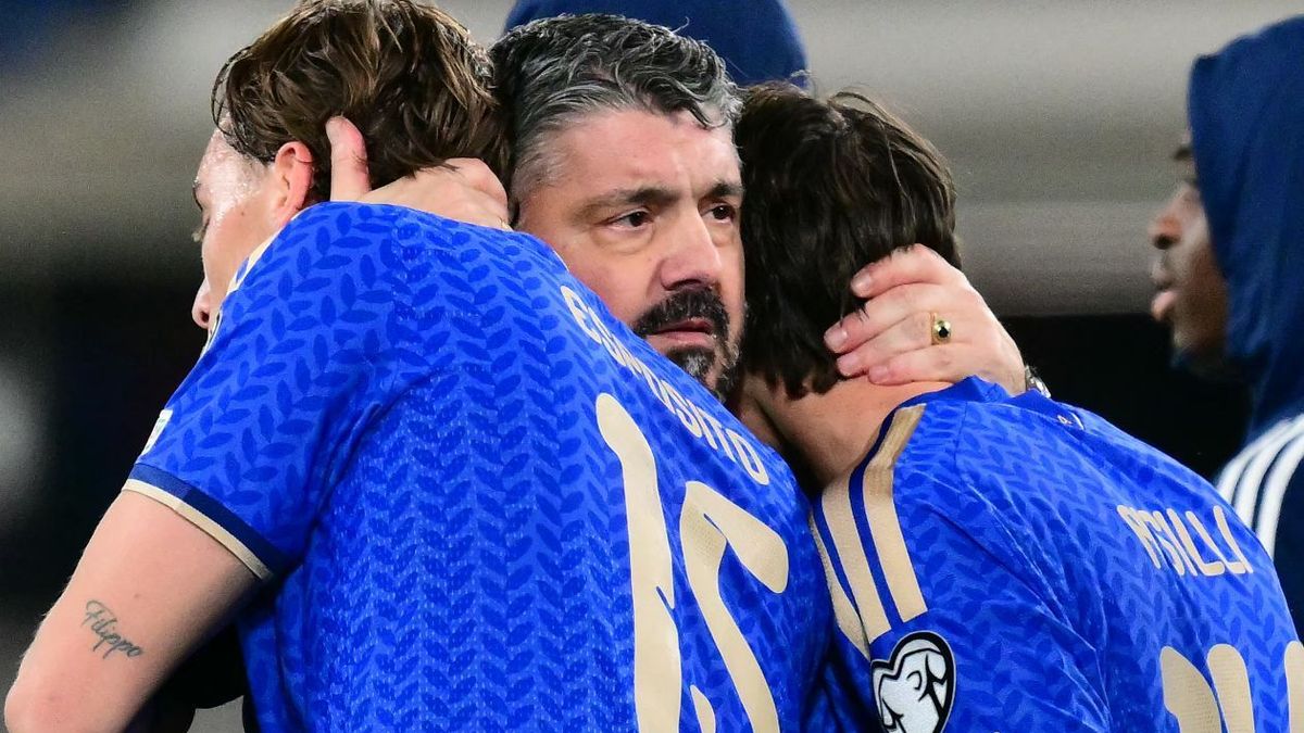 Gennaro Gattuso salió de la selección de Italia.