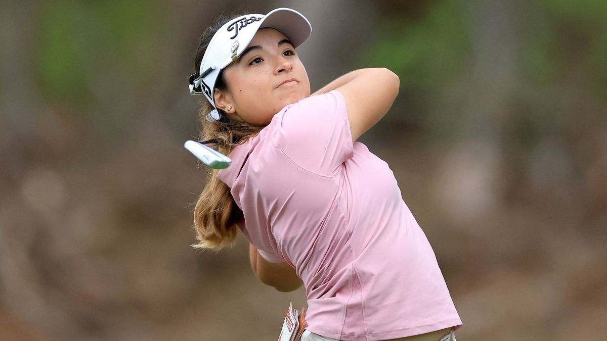María José Marín, golfista colombiana.