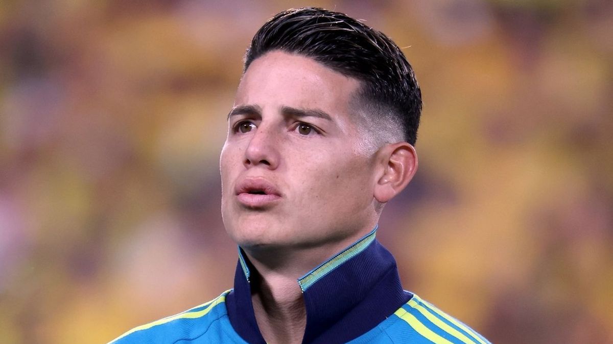 James Rodríguez, capitán de la Selección Colombia.