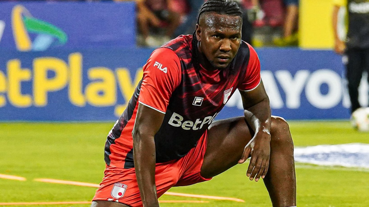 Rodallega fue tajante tras el empate de Santa Fe ante Tolima