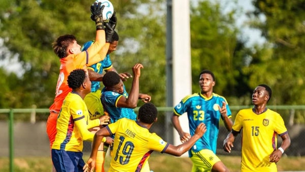 Colombia no tuvo el mejor estreno en el Sudamericano: empate gris vs Ecuador con superioridad numérica