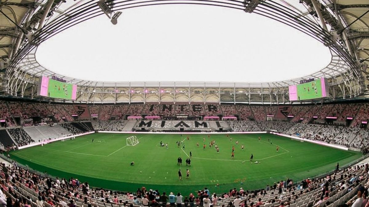 Inter Miami estrenó estadio.