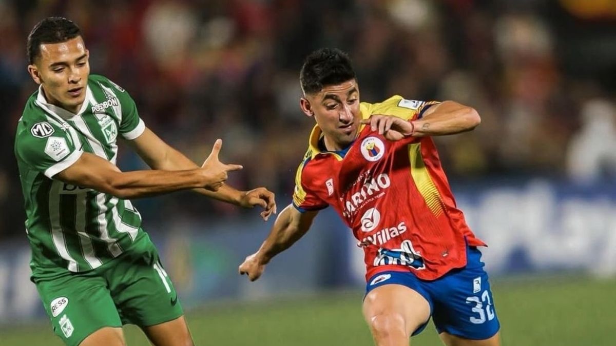 Matías Pisano, jugador del Deportivo Pasto.