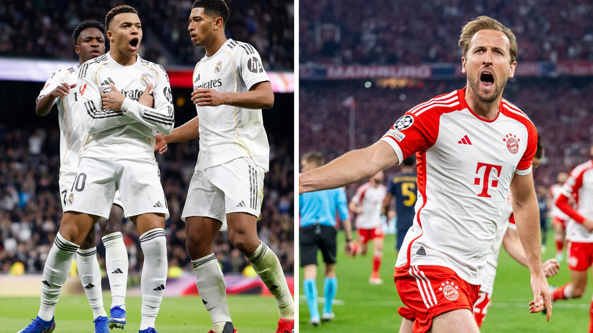 Real Madrid y Bayern.
