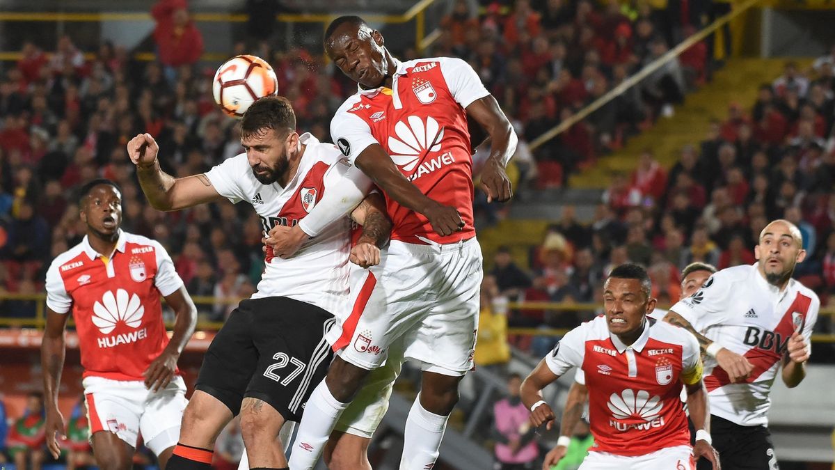 Santa Fe y su partido más reciente de Copa Libertadores disputado en Bogotá