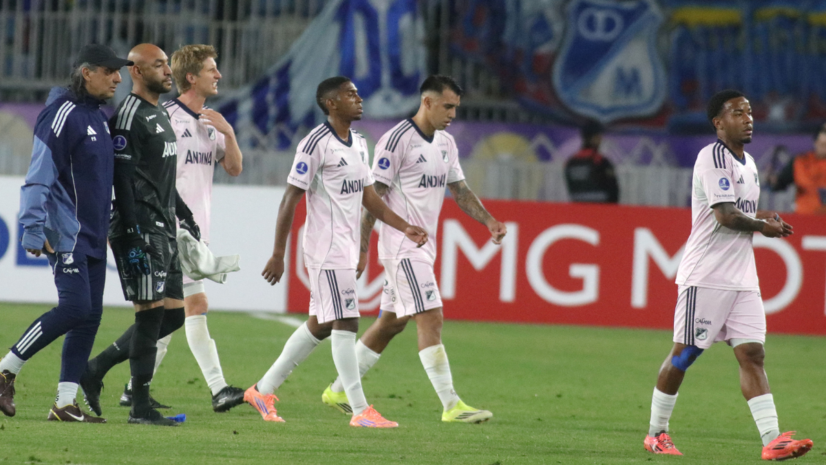 Problemas con los jugadores de Millonarios tras perder en Copa Sudamericana
