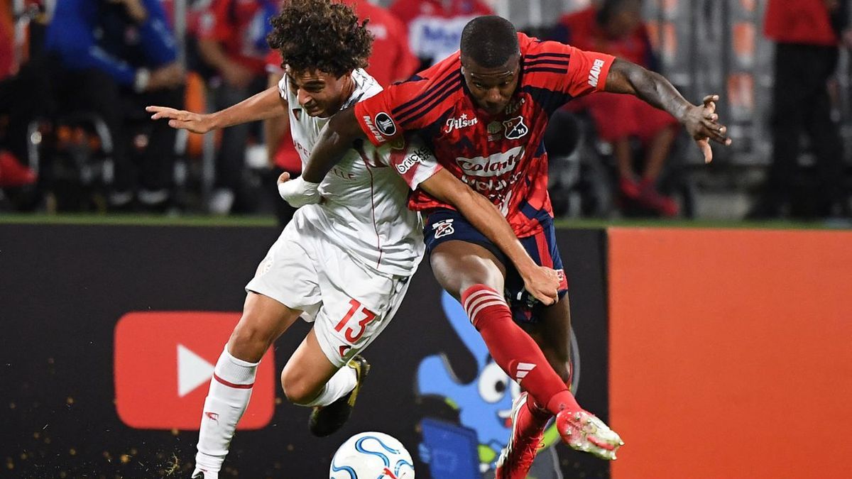 [Video] Francisco Chaverra marcó el gol del empate en Medellín vs Estudiantes