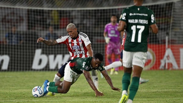 Críticas al gramado del Jaime Morón tras empate de Junior con Palmeiras en Copa Libertadores