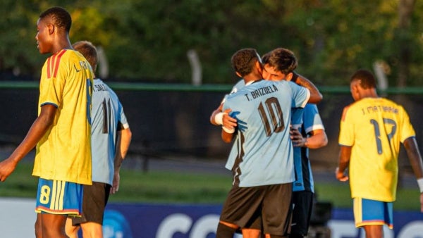 Colombia se complicó en el Sudamericano: tres lesiones y derrota ante Uruguay