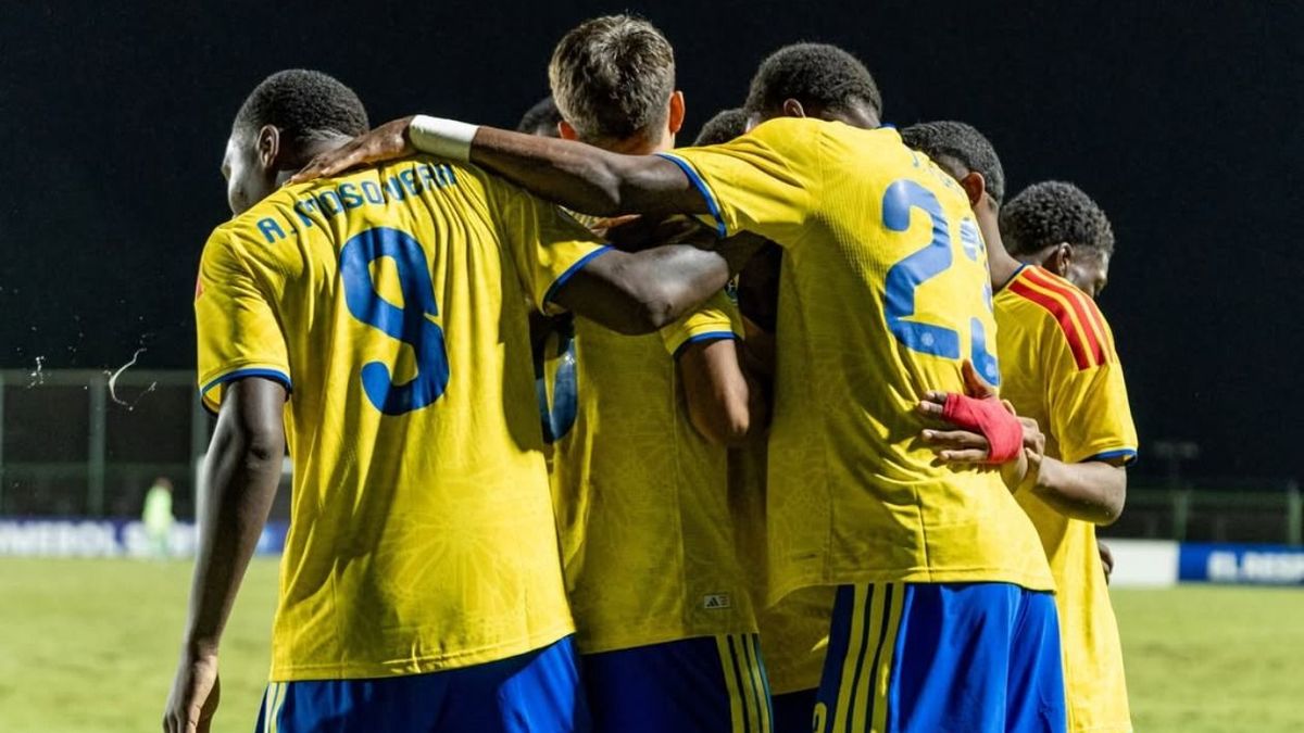 Selección Colombia en el Sudamericano Sub-17