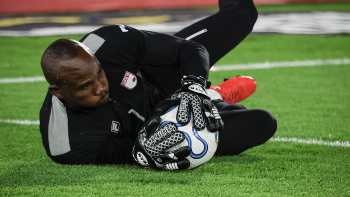 Marmolejo no pudo terminar el partido de Libertadores con Santa Fe