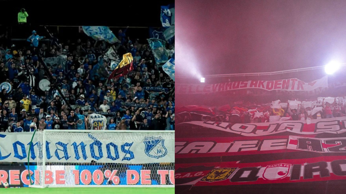Hinchas Millonarios - Santa Fe