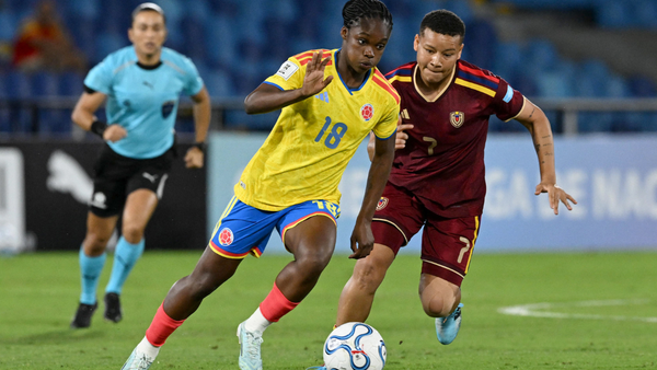 [VIDEO] Colombia empieza a sufrir y recibe el primer gol de Venezuela