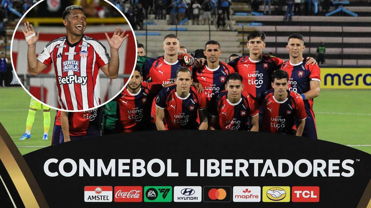 Junior visitará a Cerro Porteño en la fecha 2 de la Copa Libertadores