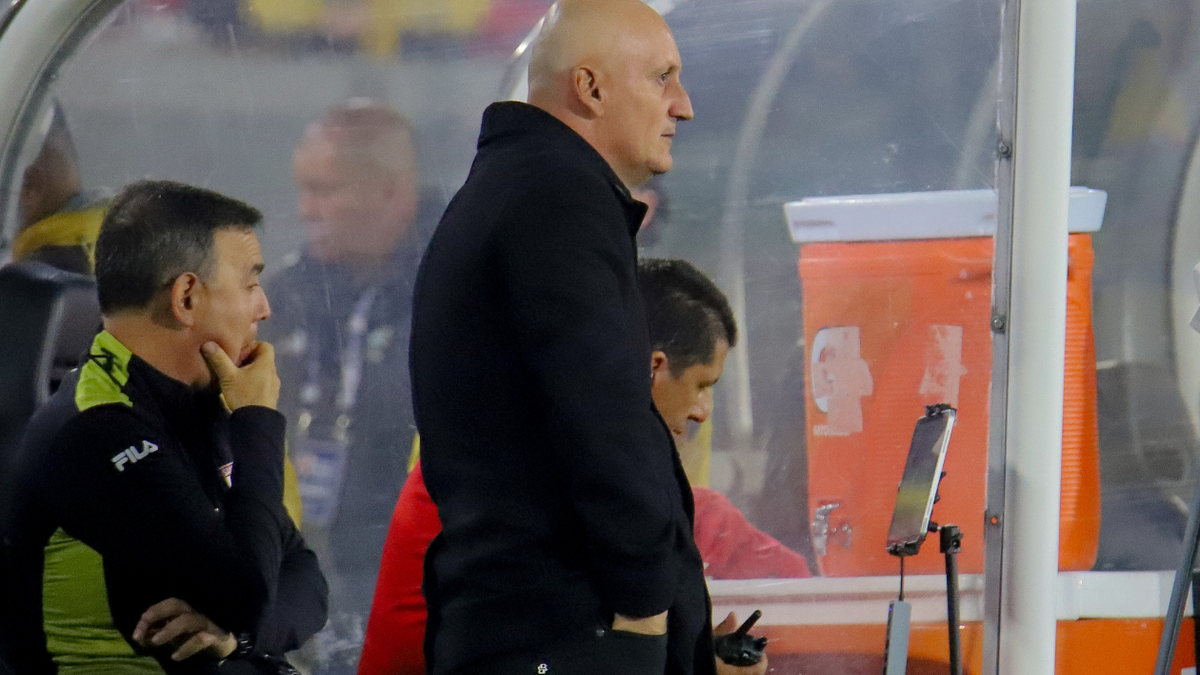 Pablo Repetto dejó claro mensaje para Santa Fe en Liga Betplay tras empatar con Millonarios