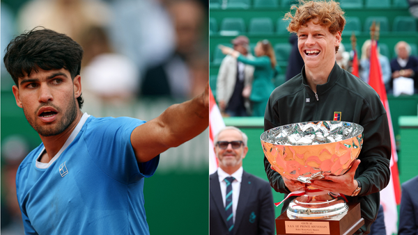 Alcaraz fue de frente contra Sinner tras dejar de ser el número 1 del ranking ATP