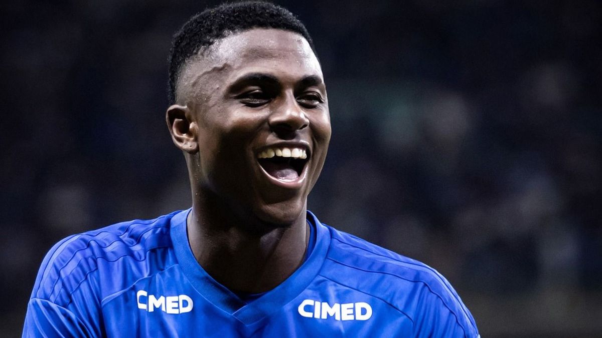 Néiser Villarreal marcó gol con Cruzeiro