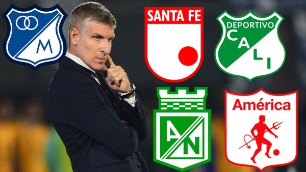 Los tres grandes de la Liga BetPlay que buscaron a Martín Palermo como DT