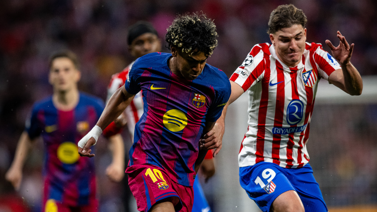 Atlético de Madrid vs Barcelona.