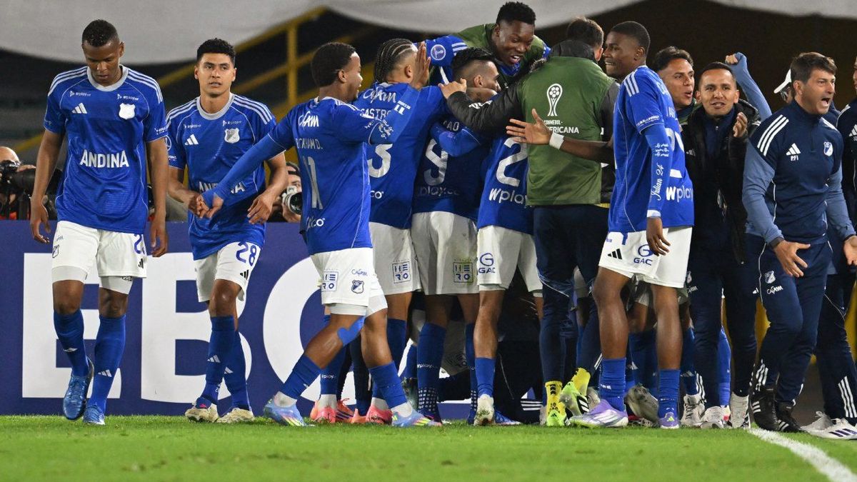 Millonarios hizo seis cambios en la Copa Sudamericana vs Boston River