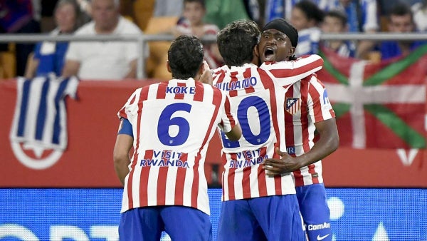 [Video] Lookman le dio vida al Atlético: marcó el empate en la final ante Real Sociedad