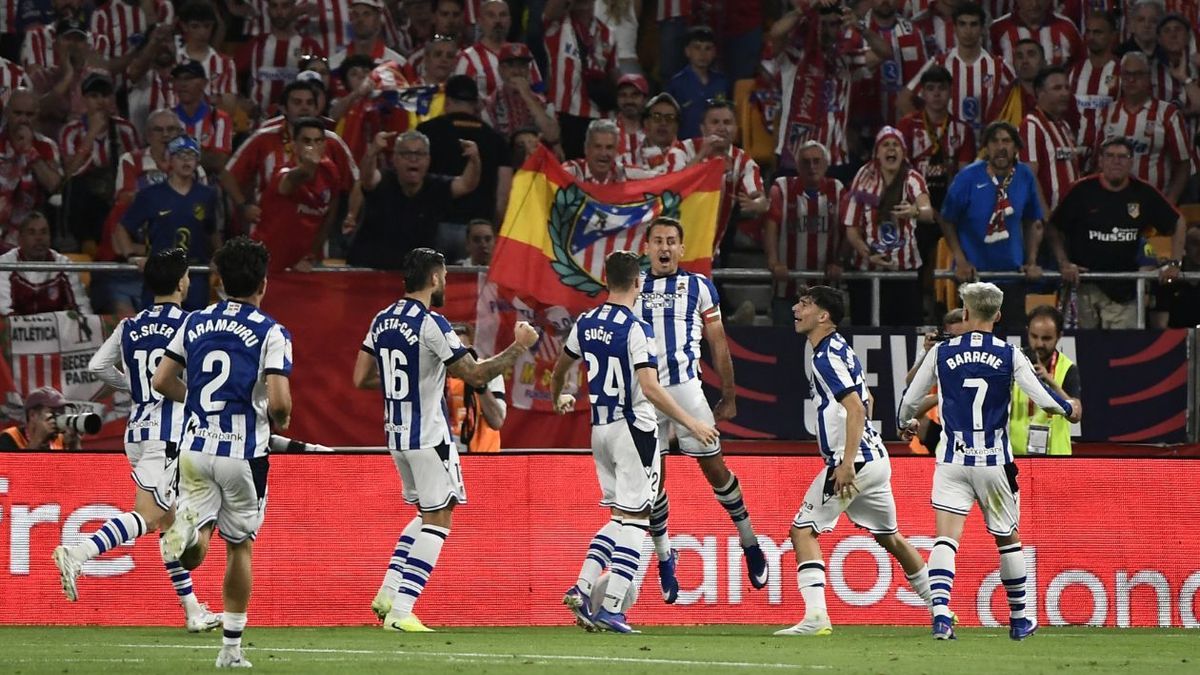 Real Sociedad superó a Atlético de Madrid en penaltis y es campeón de la Copa del Rey