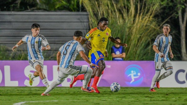 Colombia vs Argentina en Sudamericano Sub-17 fue detenido: ¿Por qué?