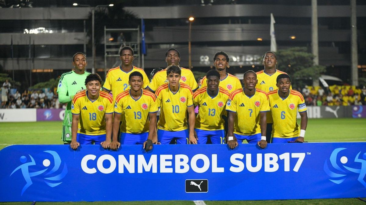 Colombia campeón del Sudamericano Sub-17