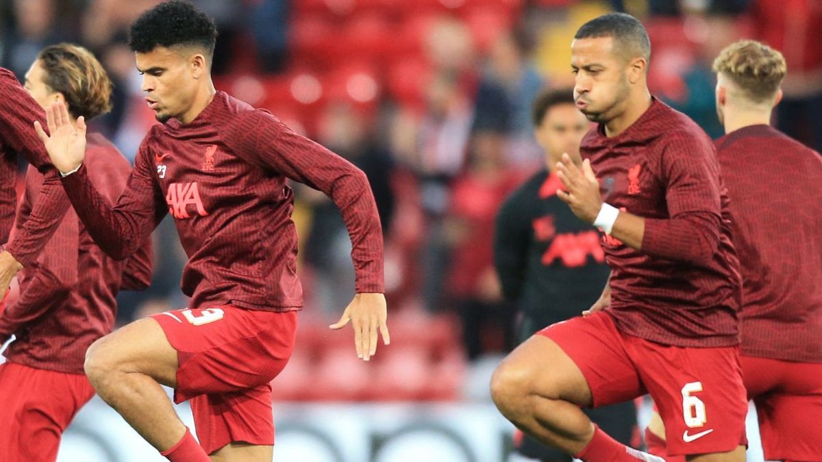Thiago Alcántara y Luis Díaz.