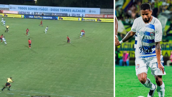 ¿Perjudicaron al Chicó? Extraña jugada en el duelo vs. Medellín se hizo viral