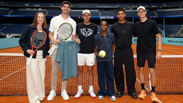 [VIDEO] Linda Caicedo y Rafa Nadal, invitados a la inauguración de la cancha de tenis en el Bernabéu