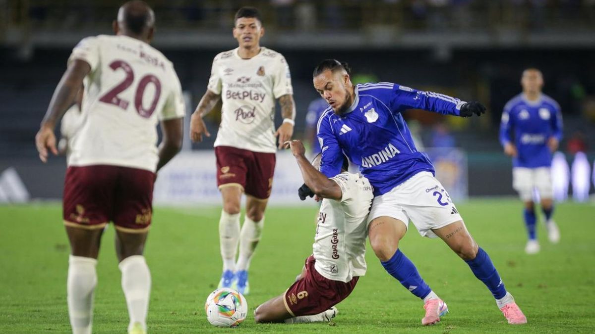 Millonarios derrotó a la mixta del Tolima y sigue con vida en la Liga BetPlay