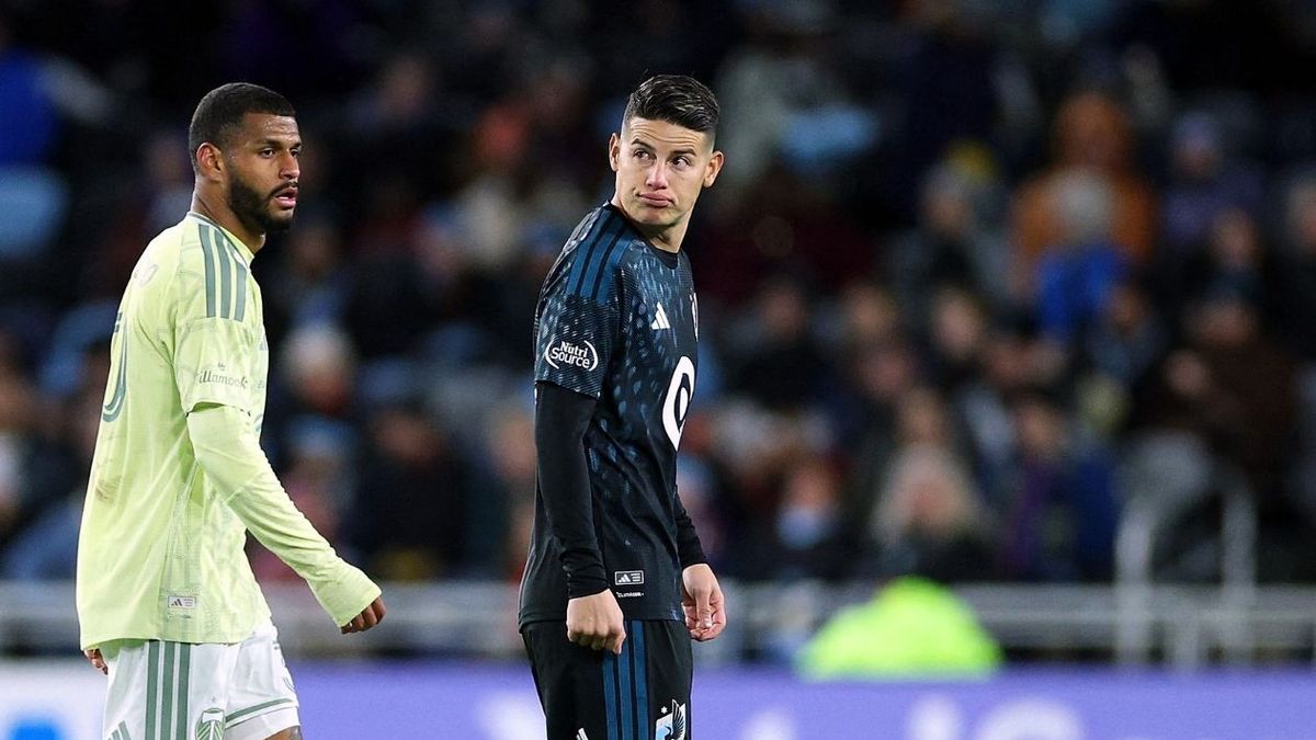 James Rodríguez fue titular con Minnesota en la MLS ¿Cómo le fue?