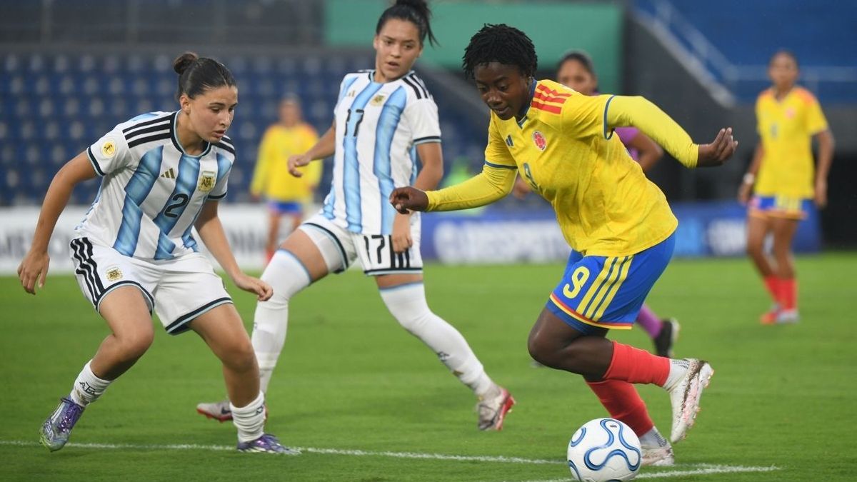 Argentina vs Colombia Sub 17.