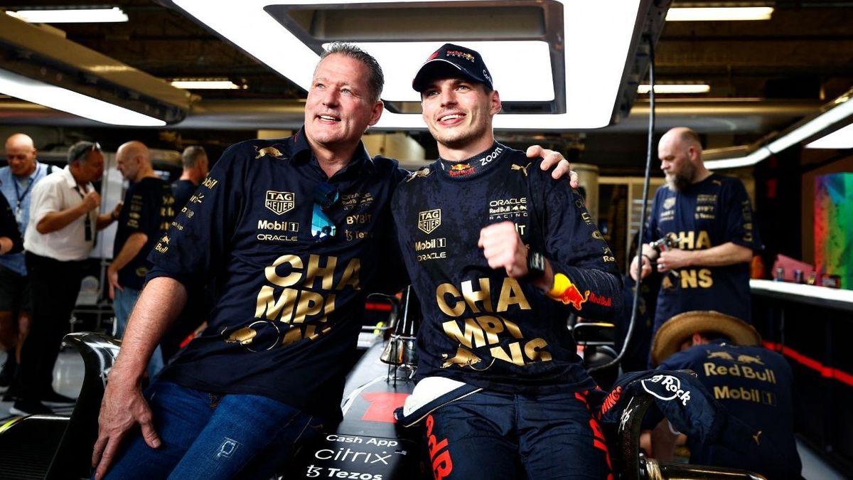 Max Verstappen y Jos Verstappen.