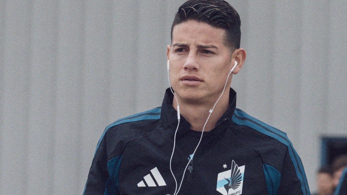 James Rodríguez volvería a ser titular con Minnesota United