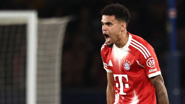 VIDEO - Control y golazo de Luis Díaz frente a PSG en Champions League