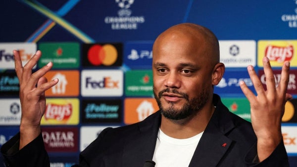 Kompany lanza advertencia al PSG: “Daremos todo, incluso si tenemos que morir en el campo”