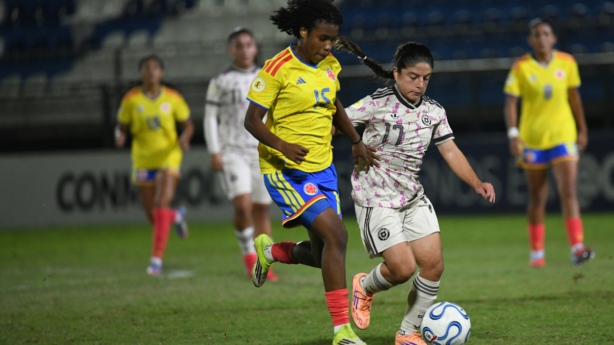 Colombia no pudo contra Chile en la segunda fecha del Sudamericano U17