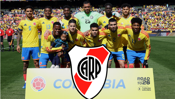 River Plate negocia por delantero de la Selección Colombia