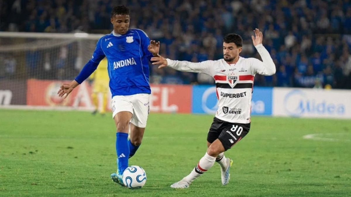 Millonarios vs. Sao Paulo.