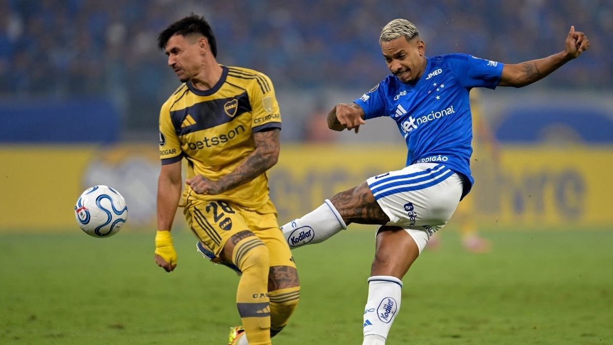 Pelea entre jugadores de Boca Juniors y Cruzeiro