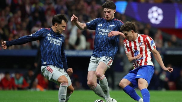 Atlético de Madrid y Arsenal empataron en las semis de Champions: goles y resumen