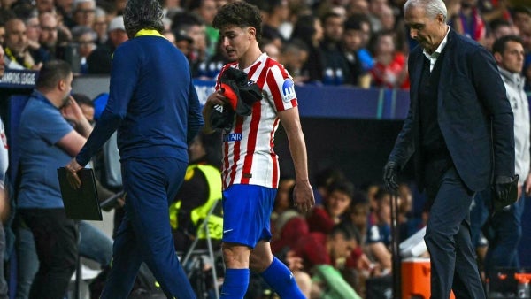 Julián Álvarez enciende las alarmas: salió lesionado y Atlético teme perderlo en Champions