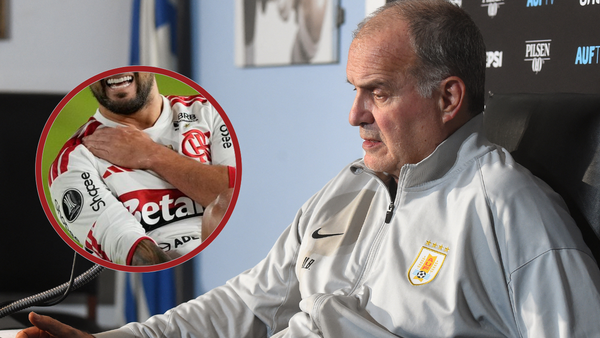 Fractura de clavícula dejaría por fuera del Mundial a importante figura de Uruguay