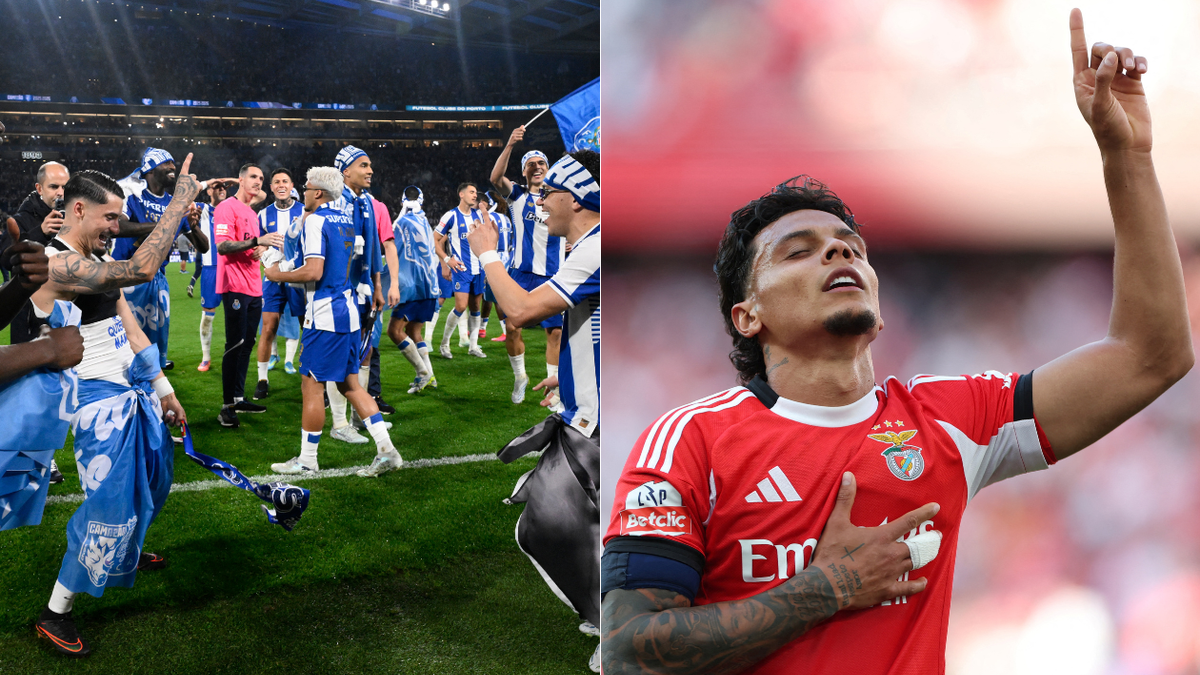 Porto se coronó campeón tras el empate de Benfica con gol de Richard Ríos